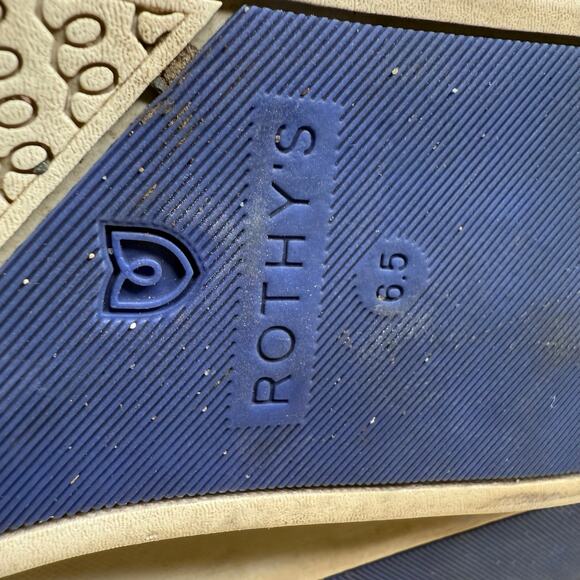 ROTHY'S Women's Size 6.5 Chelsea Boot Shoes Lilac Gray Slip On High Top Sneaker - Picture 9 of 14